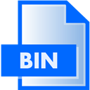 BIN File Extension Icon 128x128 png